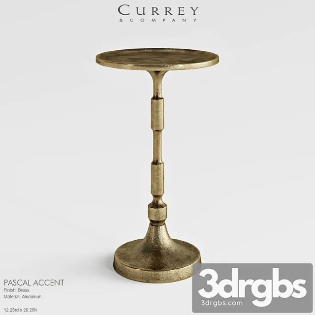 Currey pascal accent table 2 3dsmax Download