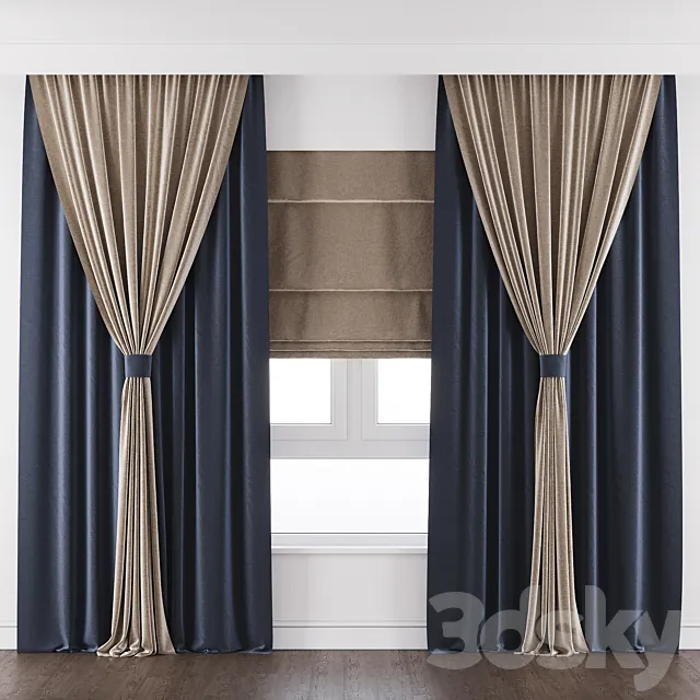 Curtain 012 3ds Max