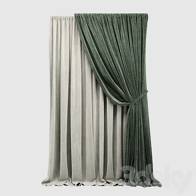 Curtain 03 3ds Max