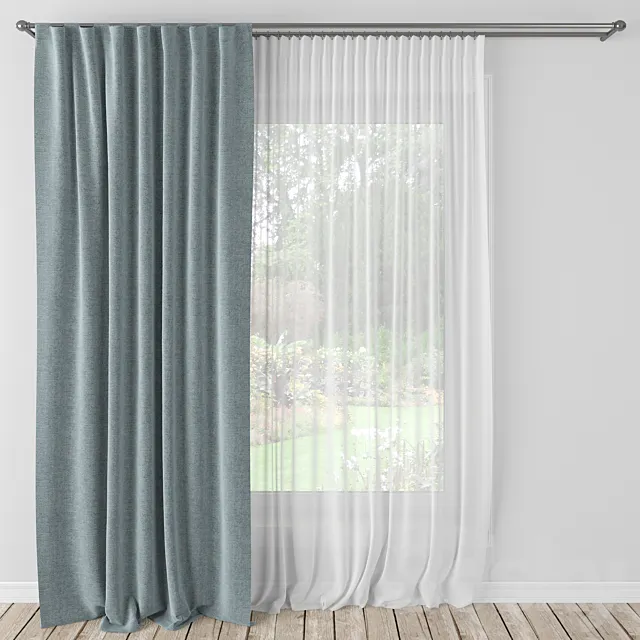 Curtain 04 3DS Max Model