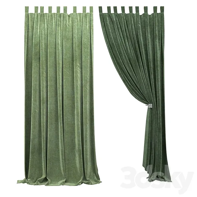 Curtain -047 3DS Max Model