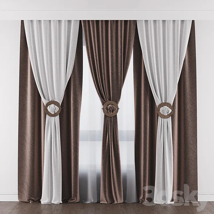Curtain 05 3DS Max Model