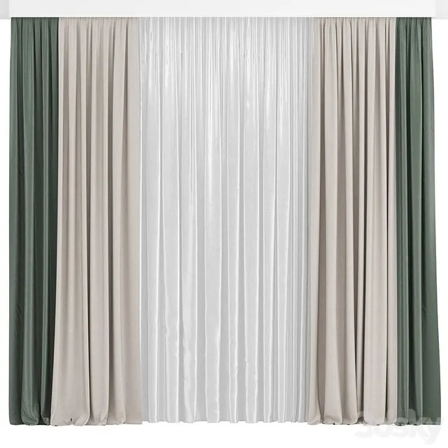 Curtain 09 Curtains 3dsMax Model