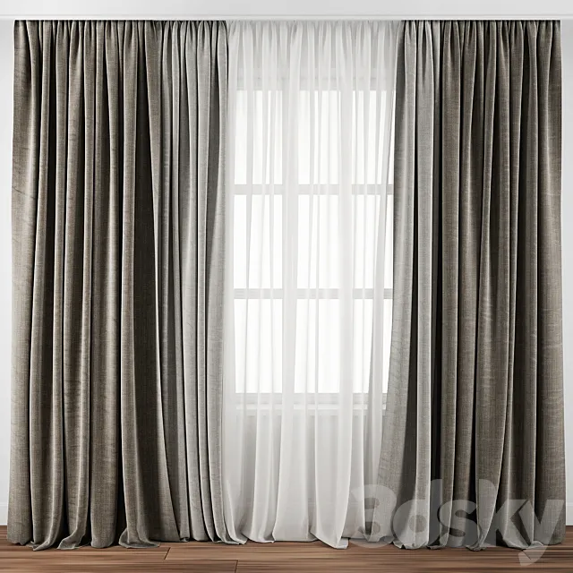 Curtain 106 3ds Max