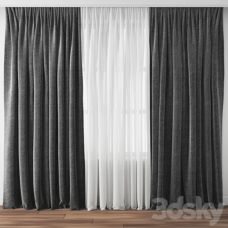 Curtain 108 3DS Max