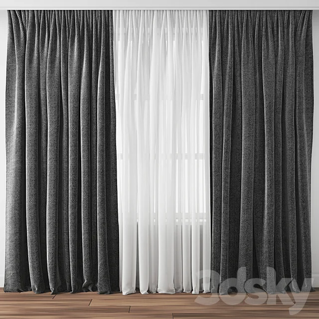 Curtain 108 3DSMax File