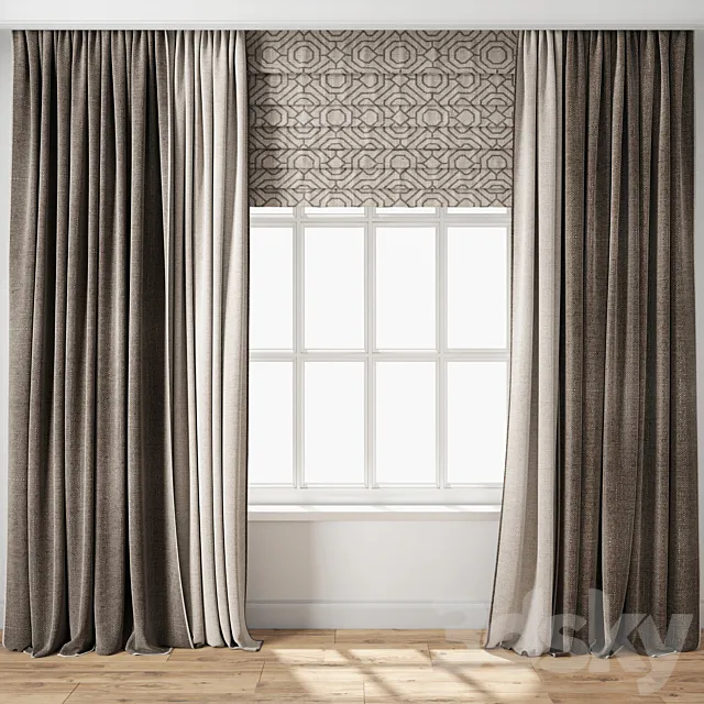 Curtain 112 3DSMax File