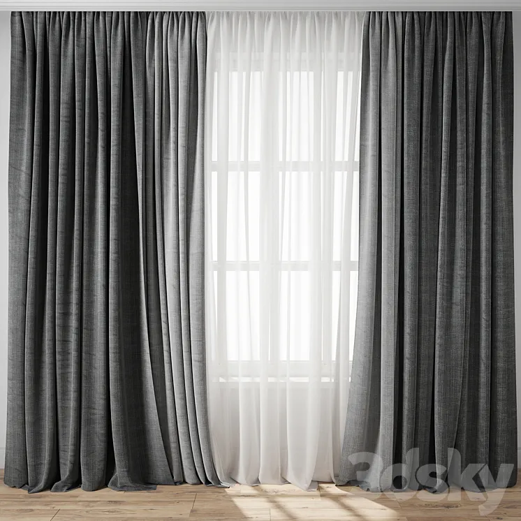 Curtain 114 3DS Max