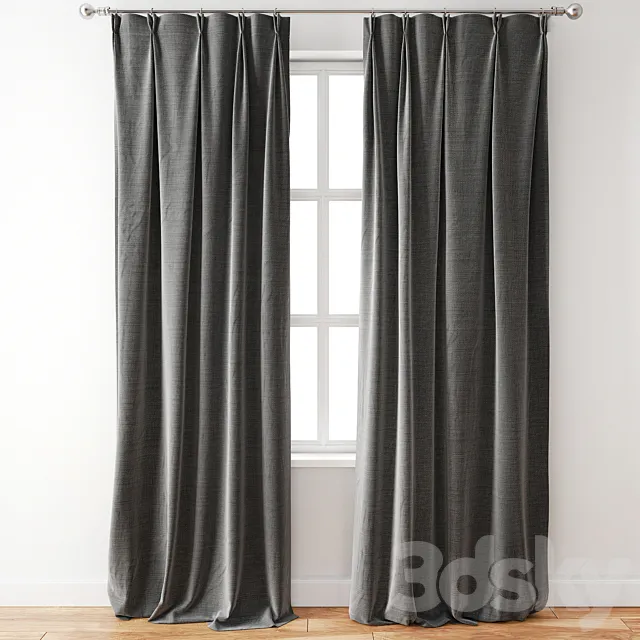 Curtain 116 3DS Max Model