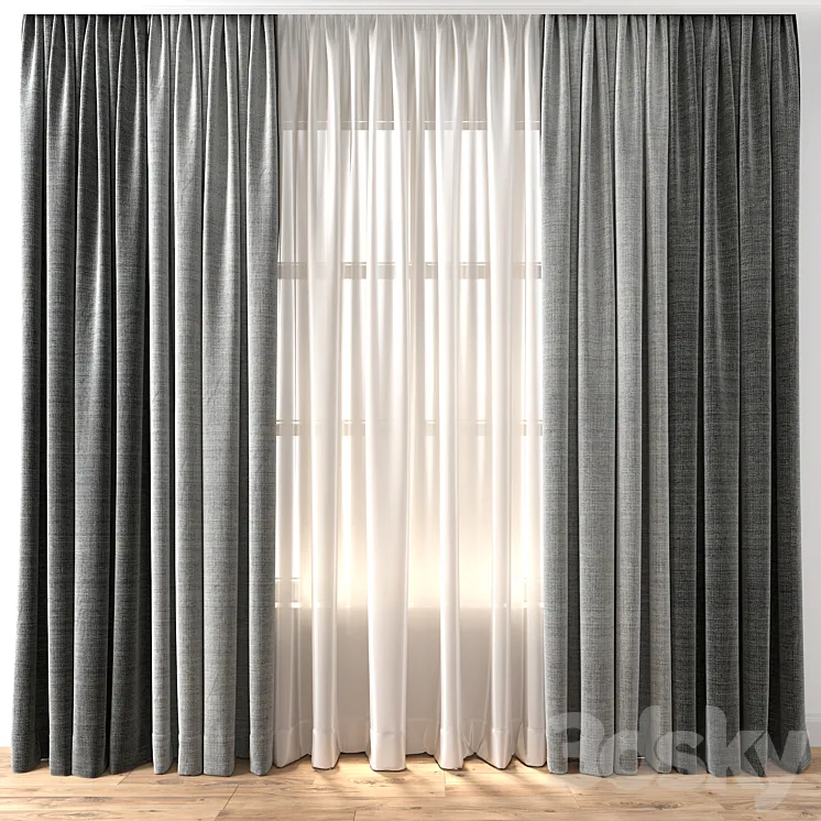 Curtain 119 3DS Max