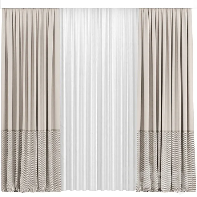Curtain 11_ Curtains 3ds Max