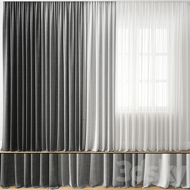 Curtain 125 3DSMax File