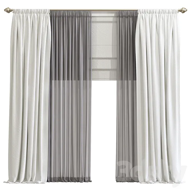 Curtain #127 3ds Max