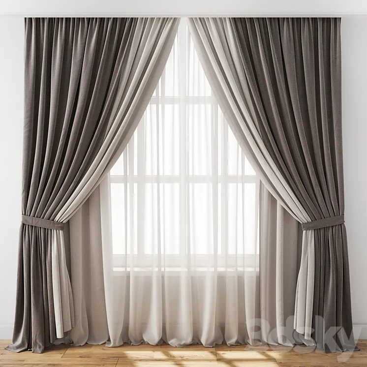 Curtain 127 3DS Max