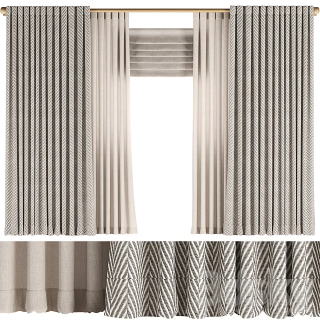 Curtain 12_ Curtains 3ds Max