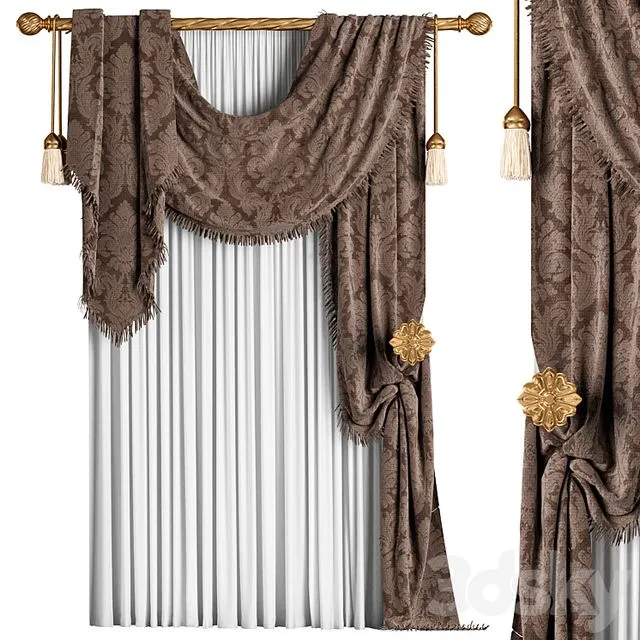 Curtain #13 3dsMax Model