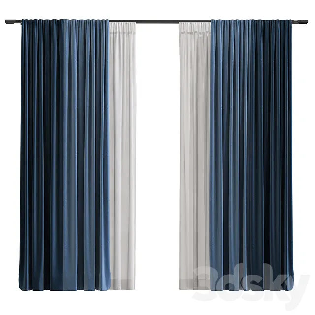 Curtain #130 3DSMax File