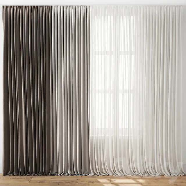 Curtain 135 3ds Max