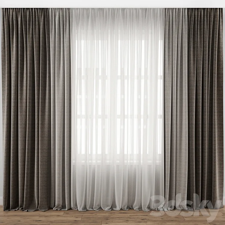 Curtain 138 3DS Max