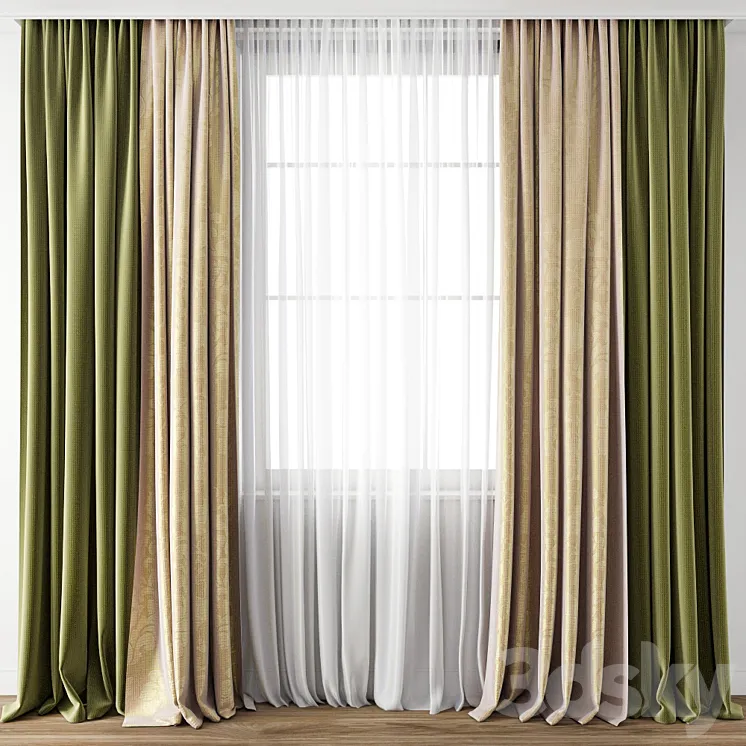 Curtain 145 3DS Max