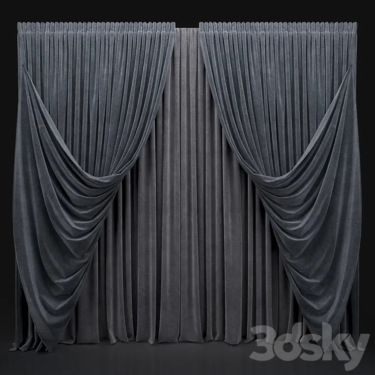 Curtain 152 3DS Max