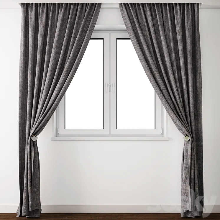 Curtain 16 3DS Max