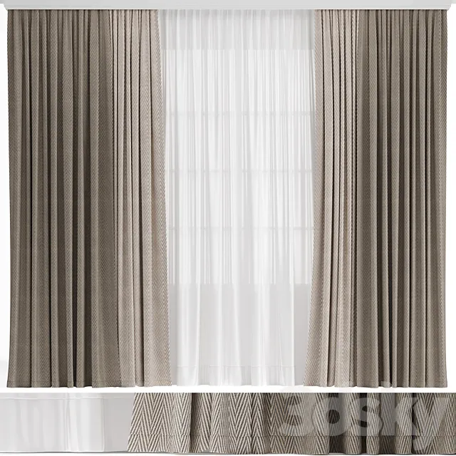 Curtain 16_ Curtains 3ds Max