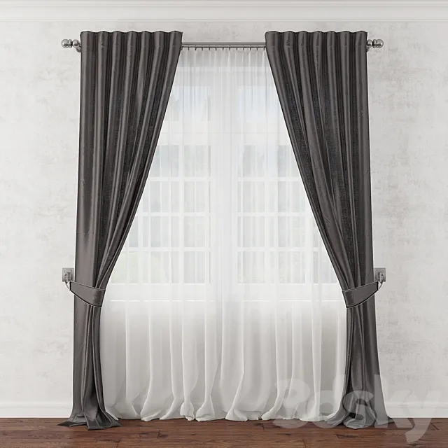 Curtain 17 3DSMax File