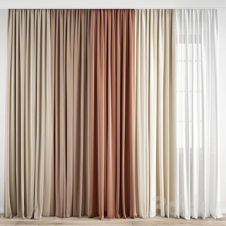 Curtain 184 3DS Max