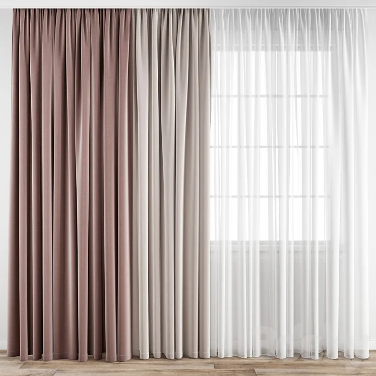 Curtain 188 3DS Max