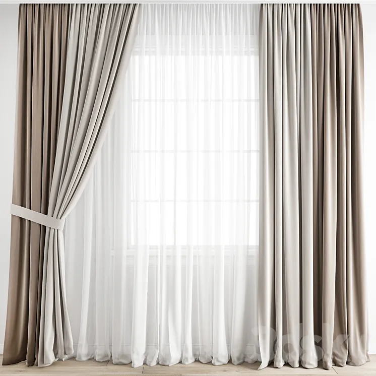 Curtain 201 3DS Max