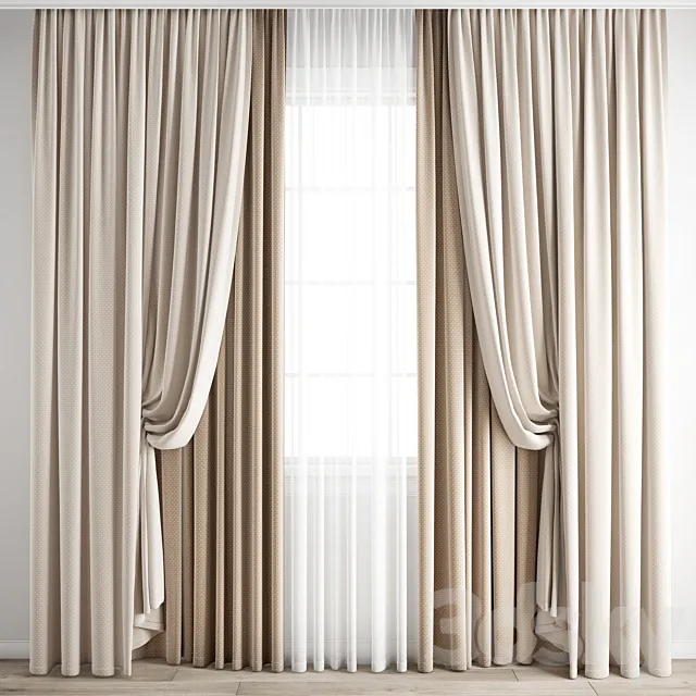 Curtain 205 3DS Max Model