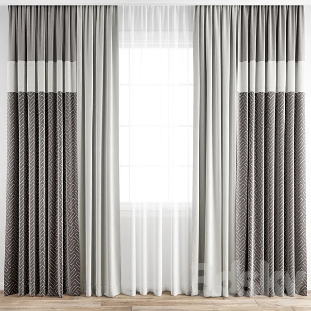 Curtain 207 3DS Max Model