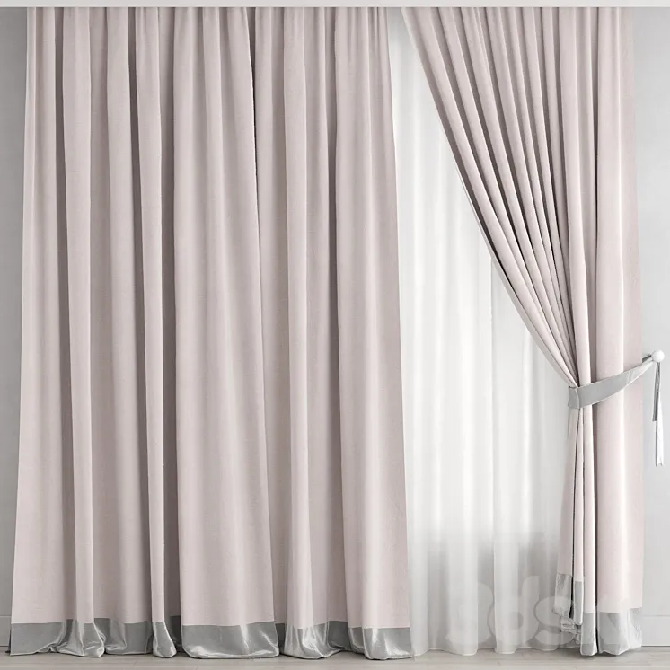 Curtain 219 3DS Max Model