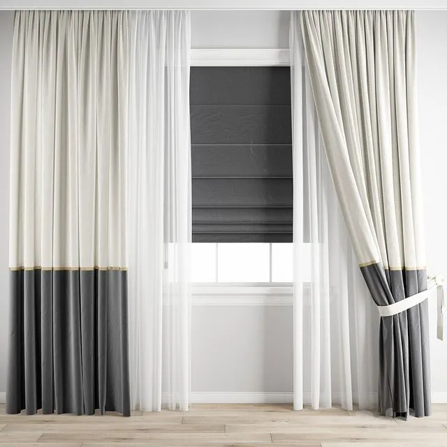 Curtain 225 3dsMax Model