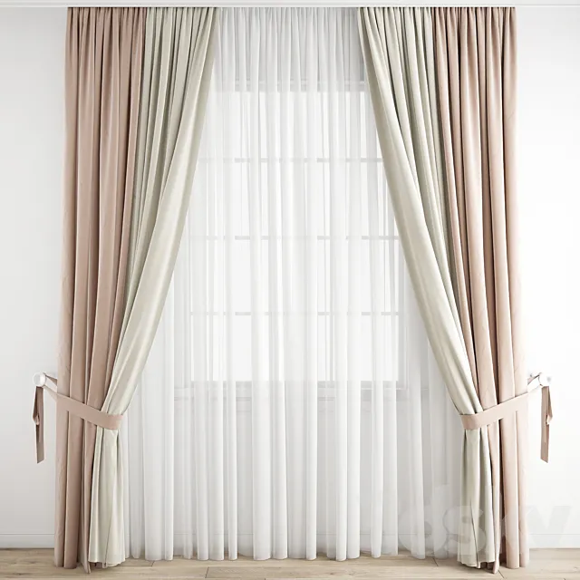 Curtain 227 3ds Max