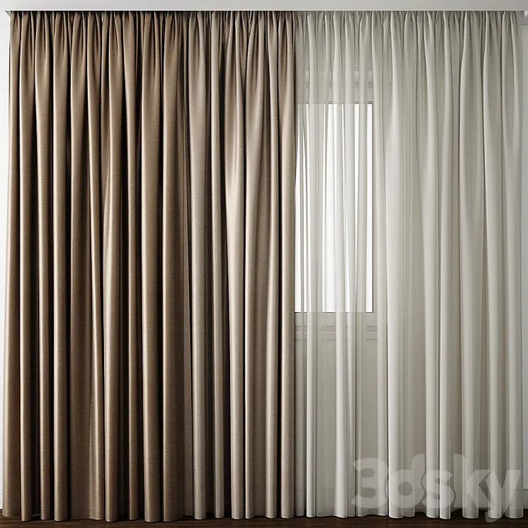 Curtain 23 3DS Max