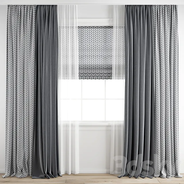 Curtain 230 3ds Max