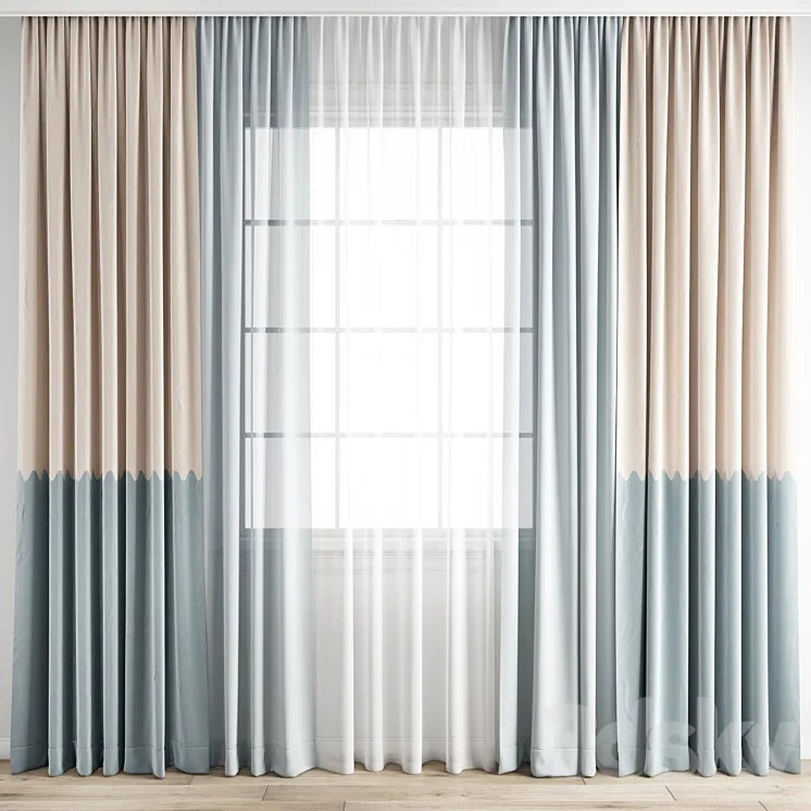 Curtain 233 3DS Max