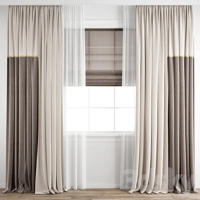 Curtain 235 3DSMax File