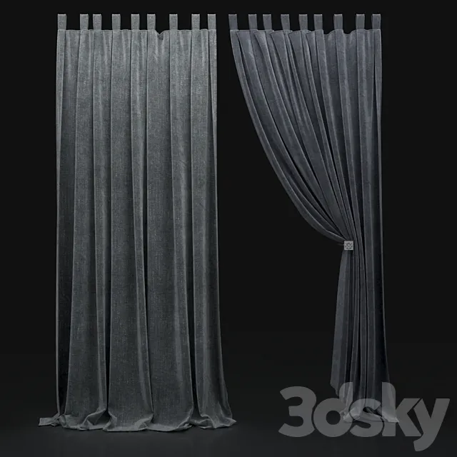 Curtain 244 3ds Max