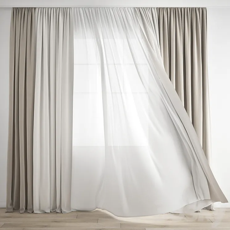 Curtain 266 3DS Max