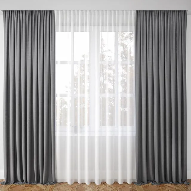 Curtain 27 3dsMax Model