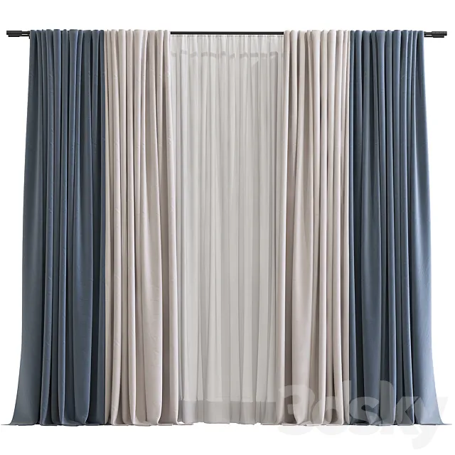 Curtain #278 3ds Max