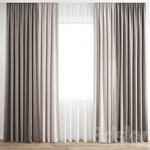 Curtain 280 3ds Max