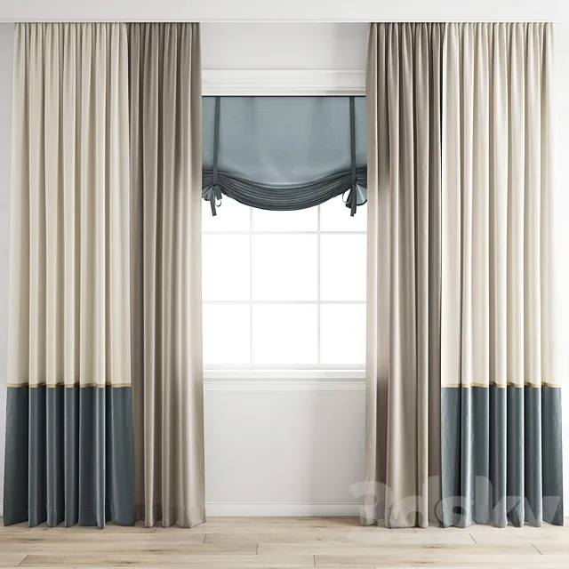 Curtain 282 3DS Max Model