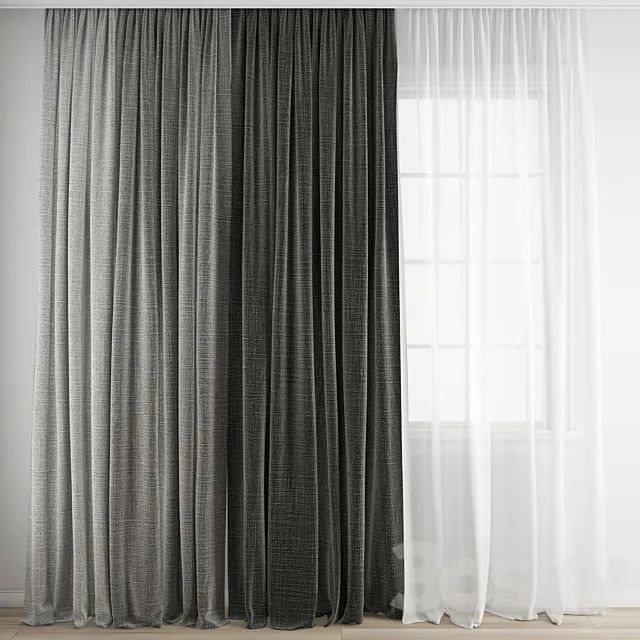 Curtain 286 3ds Max