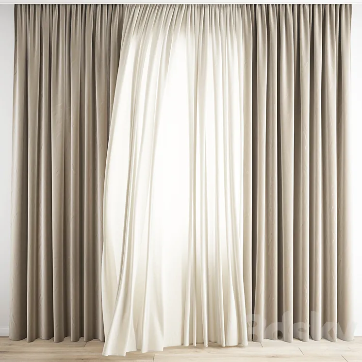 Curtain 287 3DS Max