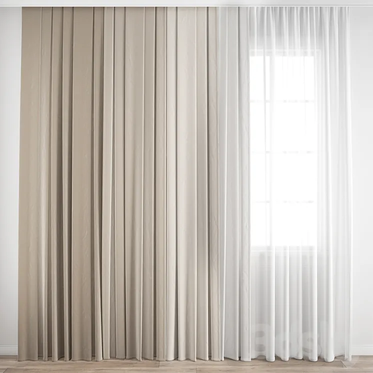 Curtain 288 3DS Max