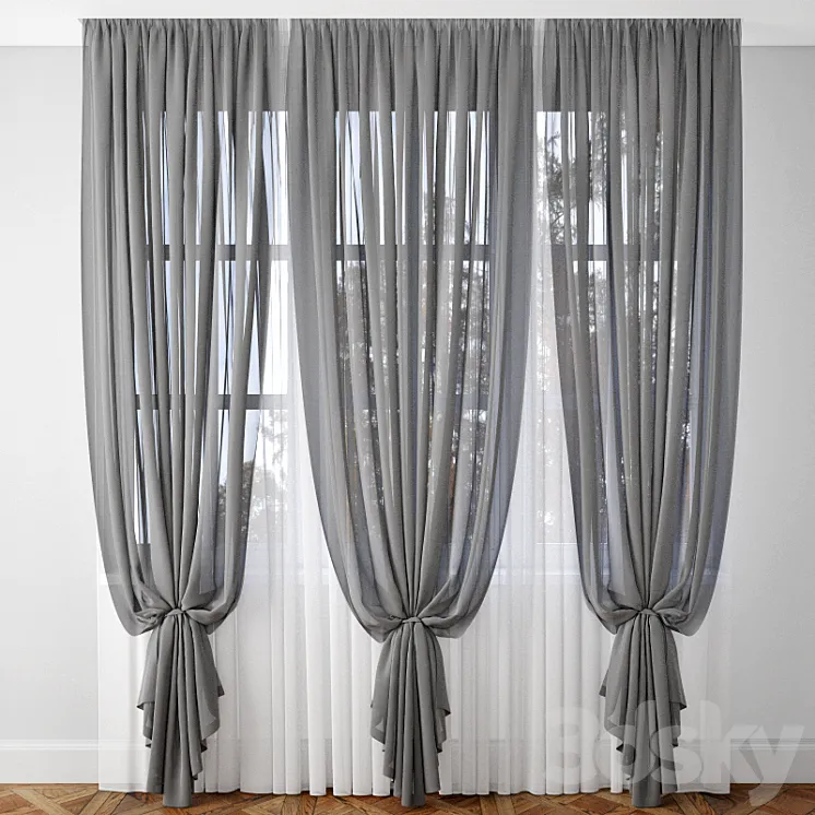 Curtain 29 3DS Max
